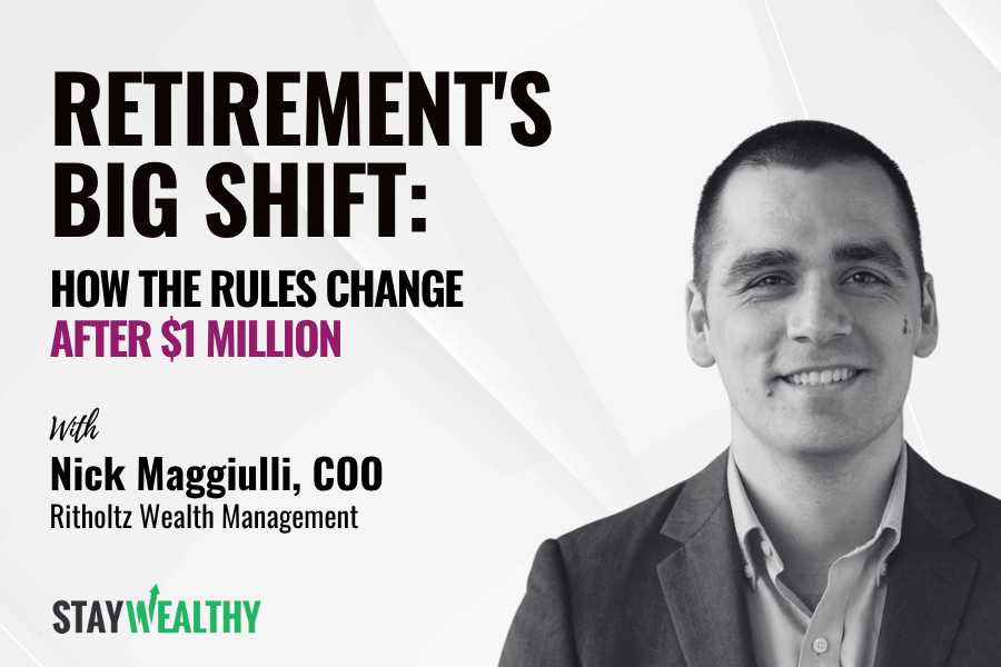 Nick Maggiulli, author of The Wealth Ladder on the Stay Wealthy Retirement Podcast.